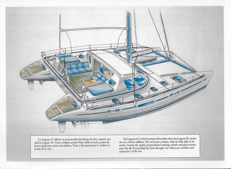 Lagoon 47 Folder Brochure
