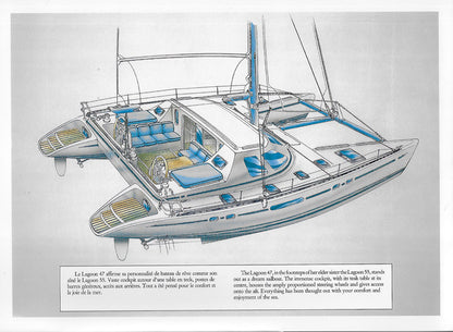 Lagoon 47 Folder Brochure