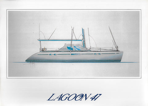 Lagoon 47 Folder Brochure