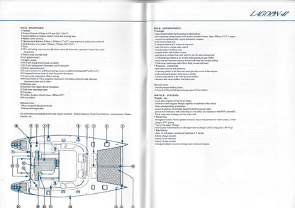 Lagoon 47 Specification Brochure