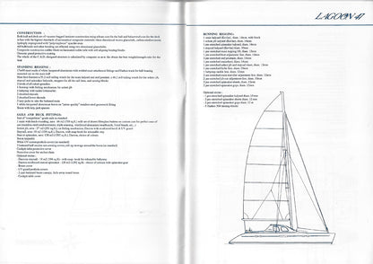 Lagoon 47 Specification Brochure