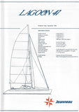 Lagoon 47 Specification Brochure