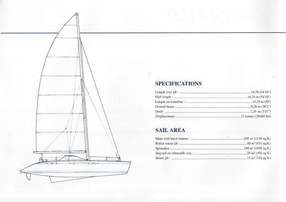 Lagoon 55 Folder Brochure