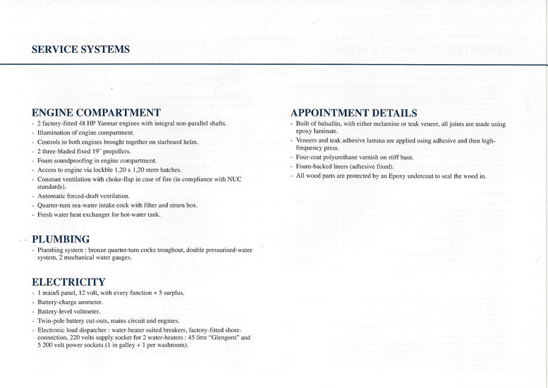 Lagoon 55 Folder Brochure