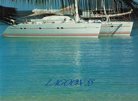 Lagoon 55 Folder Brochure