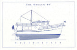 Krogen 44 Trawler Brochure Package