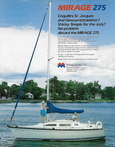 Mirage 275 Brochure