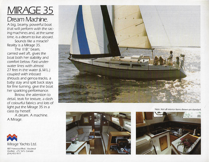 Mirage 35 Brochure