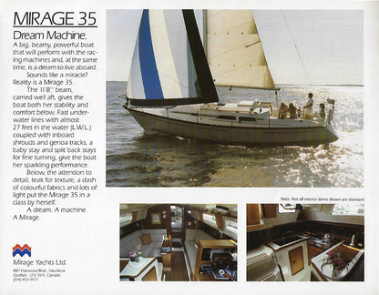 Mirage 35 Brochure