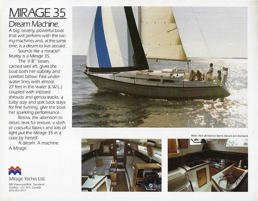 Mirage 35 Brochure