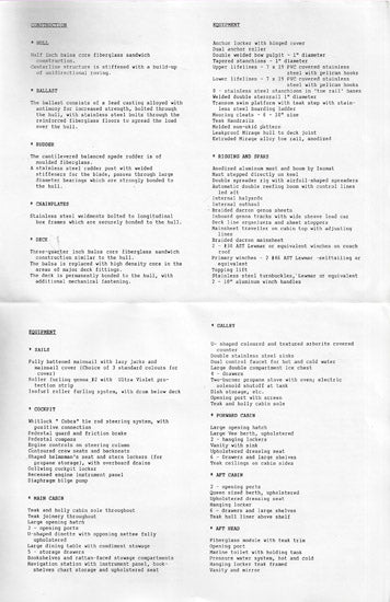 Mirage 39 Specification Brochure