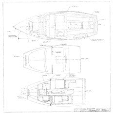 Coronado 23 Wood Layout Plan