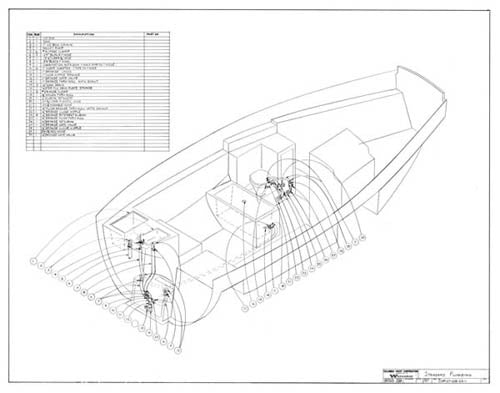 Coronado 27 Standard Plumbing Plan