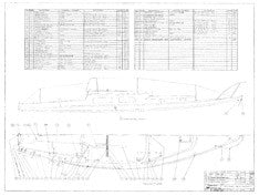 Coronado 27 Optional Deck Hardware Plan