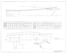Coronado 27 Deck Lines Plan