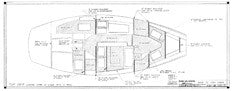 Coronado 30 Wood In Hull Liner Plan