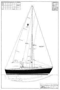 Coronado 32 Mk II Sail Plan