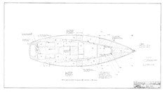 Coronado 32 Mk II Deck Wood Plan