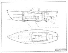 Coronado 35 Interior Arrangement Digital Plan