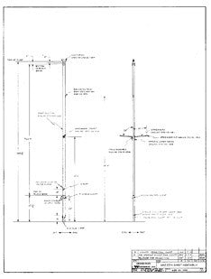 Coronado 35 Mizzen Mast Assembly Plan