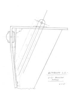 Columbia 21 Backstay Fitting Plan