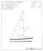 Columbia 22 Sail Plan