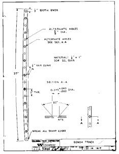 Columbia 22 Genoa Track