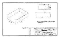 Columbia T26 Table Stowage Box Plan