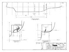 Columbia T26 Thru Hull Locations Plan