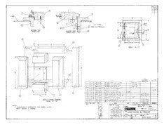 Columbia T26 Sink Door & Frame Plan