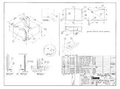 Columbia T26 Galley Drawer & Frame Assembly Plan