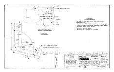 Columbia T26 Transom Corner Casting Plan