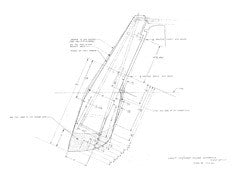 Columbia T23 / T26 Rudder Comparison Plan