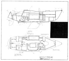 Columbia 34 Mk II Construction Drawing