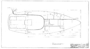 Columbia 34 Mk II Headliner Wiring Plan
