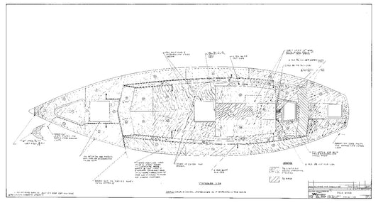 Columbia 41 Deck Wood Plan