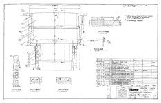 Columbia 41 Companionway Cribboards & Slides Plan