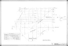 Columbia 43 Standard Keel Plan