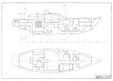 Columbia 45 Interior Arrangement Plan  - Page 2