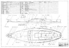 Columbia 45 Deck Hardware Plan