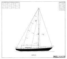 Columbia 50 Sail Plan