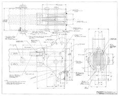 Columbia 50 Optional Masthead 3 Sheave Internal Halyard Plan