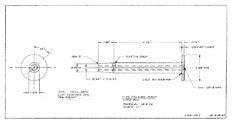 Columbia 50 Folding Mast Lock Pin Plan