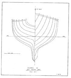 Columbia 50 Hull Station Lines