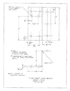 Columbia 50 Port Foot Block Plan