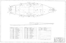 Columbia Challenger Deck Hardware Layout Plan
