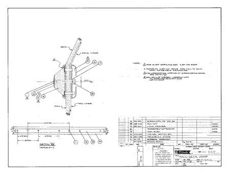 Columbia Yachts Hull / Deck Joint Plan