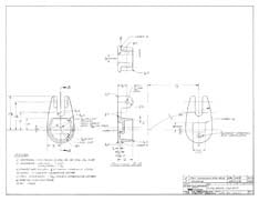 Columbia Yachts Plug, Boom, Forward End Plan