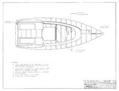 Columbia Yachts Standard Headliner Wiring Plan