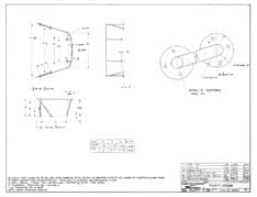 Columbia Yachts Stern Pulpit Plan